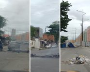 apos-protestos-no-centro-de-maceio,-manifestantes-bloqueiam-ruas-do-vergel-do-lago,-al