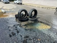 moradores-do-sanatorio,-em-maceio,-denunciam-vazamento-de-agua-limpa-na-rua