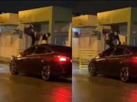 video:-homem-sobe-em-carro-em-que-estava-a-ex-e-e-levado-sobre-capo-ate-batalhao-da-pm-em-arapiraca,-al